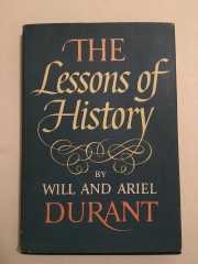 The Lessons of History by Will and Ariel Durant (Hardcover, 1968)